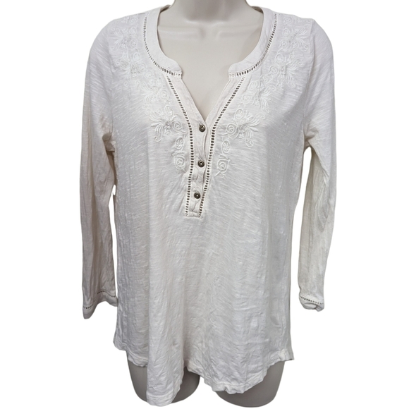 Lucky Brand Tops - Lucky Brand Popover Tunic Top Sz S
